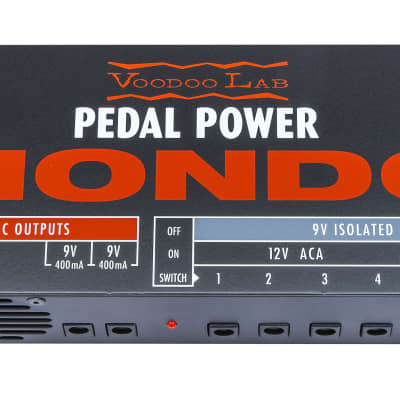 New Voodoo Lab Pedal Power Mondo Guitar Effects Pedalboard Power Supply image 2