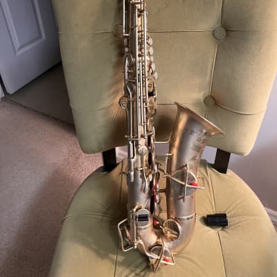 Buescher True Tone Alto Saxophone 1926 - Matted Gold Tone image 1
