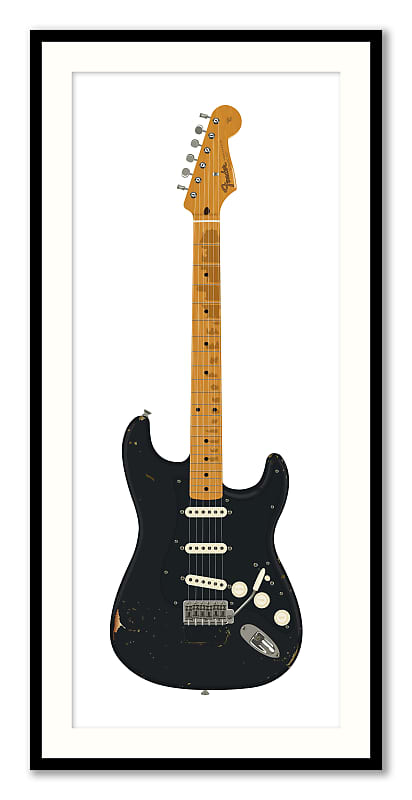 Black strat david gilmour price sales