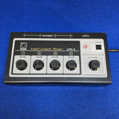 1976 Boss KM-4  instrument mixer- Tons of uses and just cool to look at.  Rare image 1