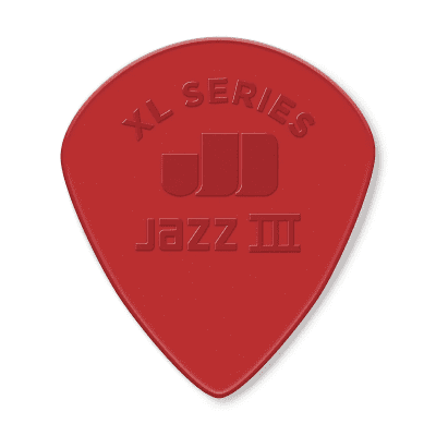 Dunlop 47PXLN Nylon Jazz III XL 1.38mm Guitar Picks (6-Pack)