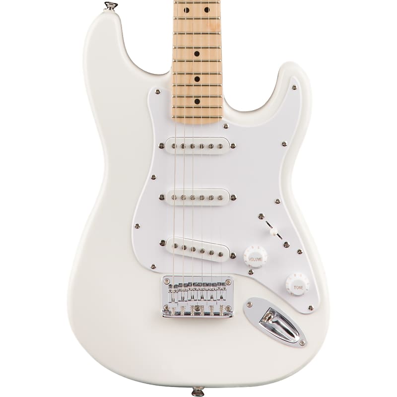 Squier Mini Strat Kids Guitar Special Edition Olympic White | Reverb