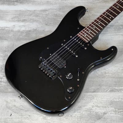 1985 Fender Japan ST-556 A Series Boxer/Contemporary Series Stratocaster (Black) for sale