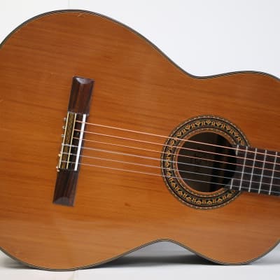 Rare Vintage Classical Ariel (Aria) Acoustic Guitar Model 53 Laminate Wood MIJ image 6