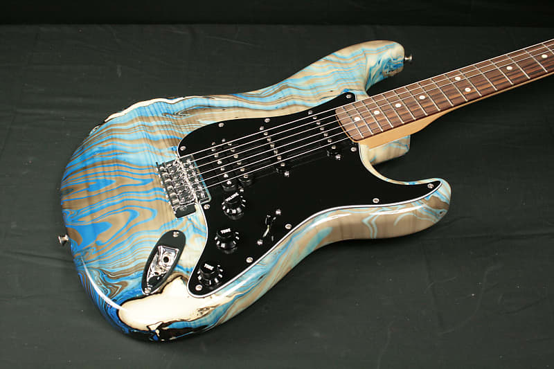 Fender Stratocaster Special Edition 2013 Blue Swirl Reverb 7559