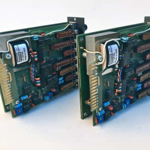VINTAGE 1980s APHEX EQF-2 PARAMETRIC EQUALIZER PAIR 500 VINTAGE 1980s APHEX EQF-2 PARAMETRIC EQUALIZER PAIR 500