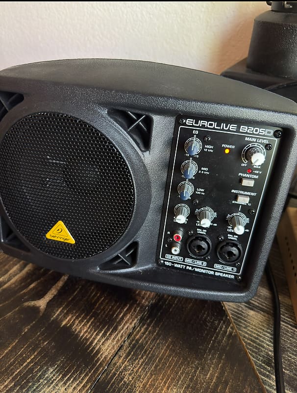 配信機器・PA機器・レコーディング機器 Behringer EUROLIVE B205D BEHRINGER B205D EUROLIVE パワードPAスピーカー｜Hibino.com