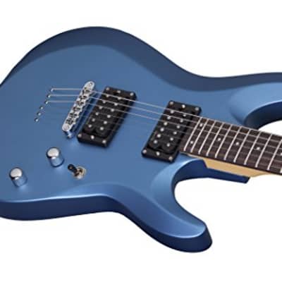 Schecter C-6 Deluxe Electric Guitar, Satin Metallic Light Blue, 431 image 15