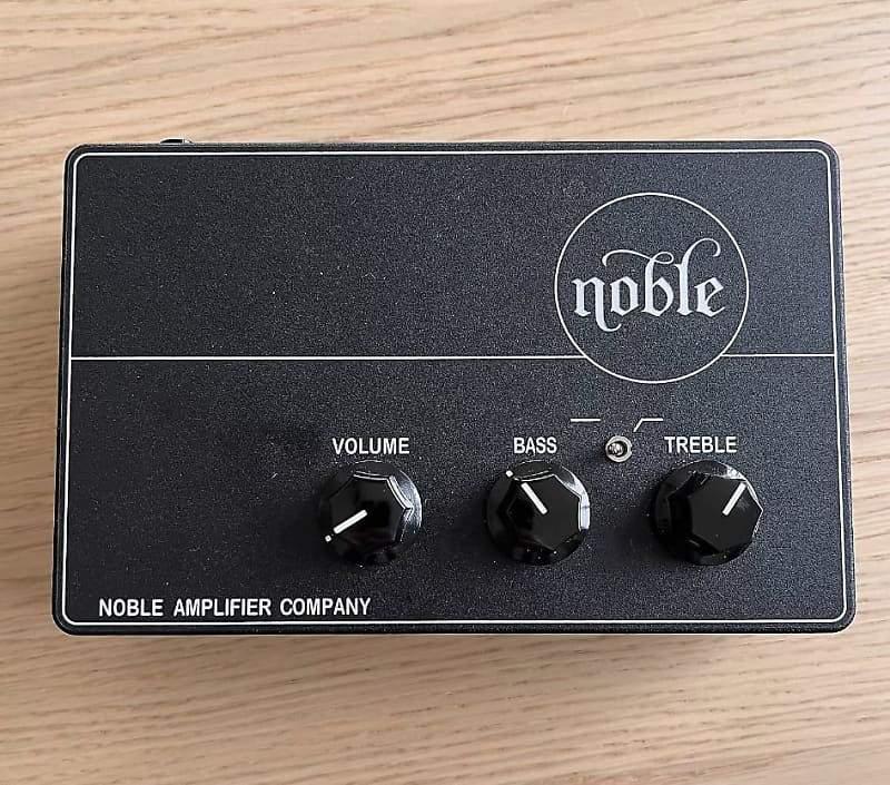 Noble Dual Vacuum Tube Preamp / DI 2023- Black | Reverb Australia