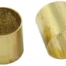 Allparts Pack of 5 Brass Pot Sleeves