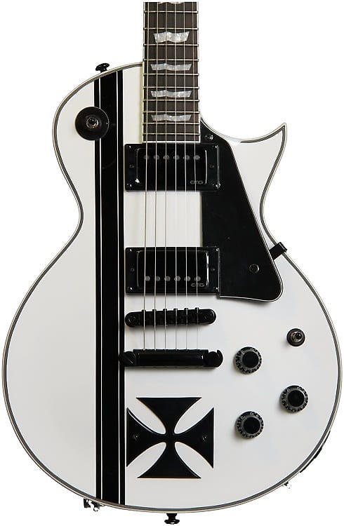 ESP LTD Signature Series James Hetfield Iron Cross Electric Guitar - Snow White image 1