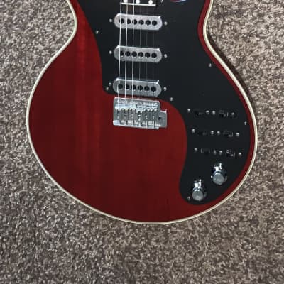 Burns Brian May electric guitar cherry red for sale