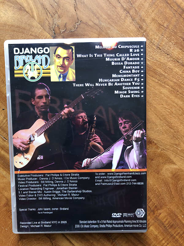 Django Rheinhardt NY Festival concert DVDs 2004 2005 Reverb