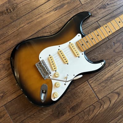 1989 Fender ST-57 Stratocaster 1957 Reissue Sunburst MIJ Fujigen Japan image 1