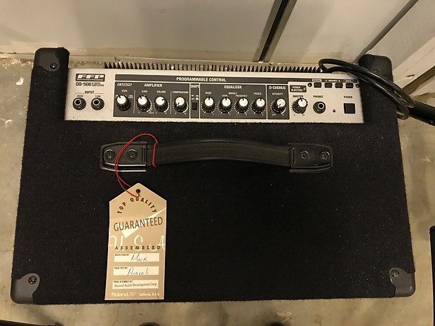 ROLAND D-BASS AMPLIFIER DB-500 ベースアンプ ROLAND D-BASS AMPLIFIER DB-500 ベースアンプ - メルカリ
