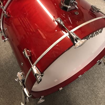Yamaha  Absolute Hybrid Maple Red Drum Set in Red Autumn Gloss 22/16/12/10 image 3