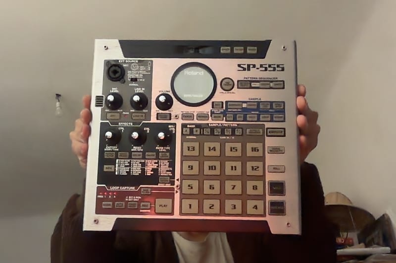 【美品】Roland SP-555 サンプラー Roland SP-555 Sampler Effects Effector Digital DJ Turntable