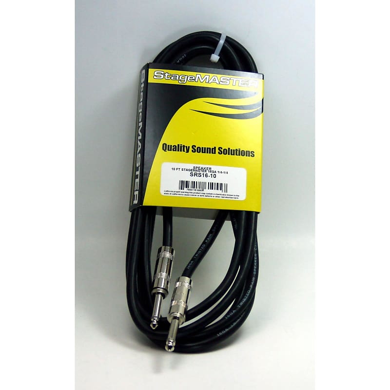 Rapco Stage Master Speaker Cable 10' Long | Reverb