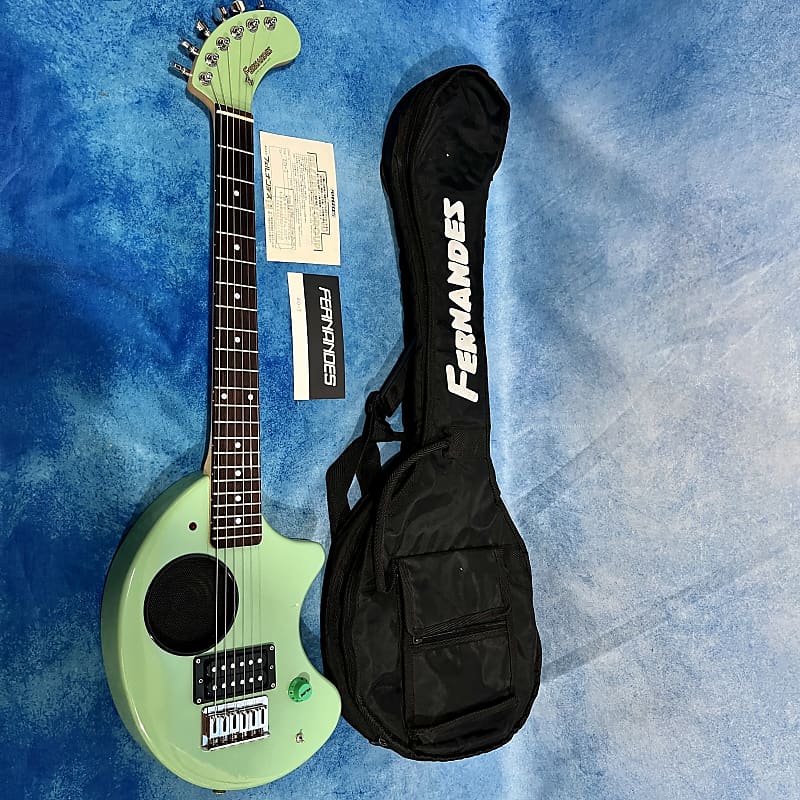 FERNANDES ZO-3 　サーフグリーン Fernandes ZO-3 mini travel guitar 2000s Surf Green W/Gigbag