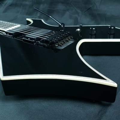 B.C. Rich Warlock NJ Deluxe 2009 Onyx Neck Thru Floyd Rose