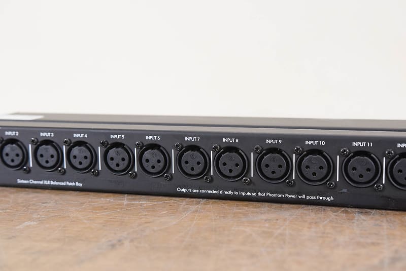 ART P16 16-Channel XLR Balanced Patchbay (church owned) CG00RZV