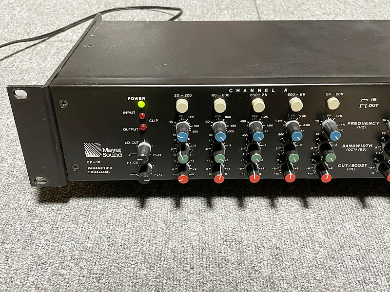 Meyer Sound CP-10 Parametric Equalizer – Make Noise Pro Audio