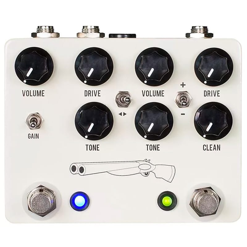 JHS Pedals Double Barrel V4 Low-To-Medium-Gain Dual Overdrive image 1