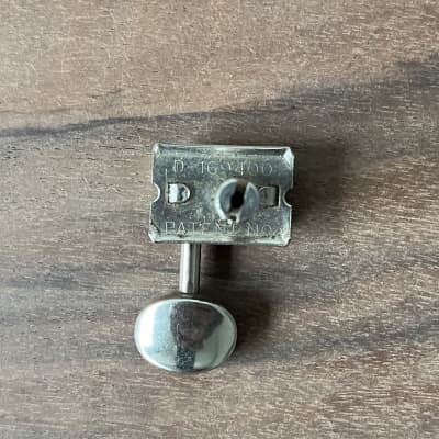 Fender Kluson Deluxe Tuner Set Double Line Vintage 1964-1967 - Nickel image 7