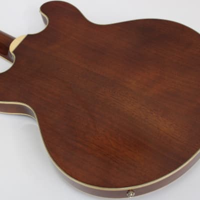 Eastman T185MX Thinline Archtop Electric Guitar, Goldburst image 3