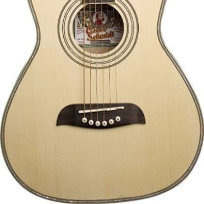 Oscar Schmidt Model OGHS - 1/2 Size Natural Finish Acoustic Guitar -Great 4 Kids image 2