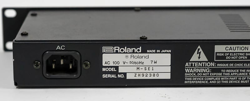 Roland Sound Expansion M-BD1 M-OC1 M-DC1 M-SE1 sound modules