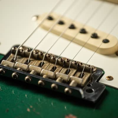 Fender ’57 Super Heavy Relic Strat - Faded Sherwood Green/Sunburst image 15