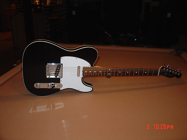 Fender Custom Shop 1960 Telecaster Custom NOS Black Pearl w/matching  headstock