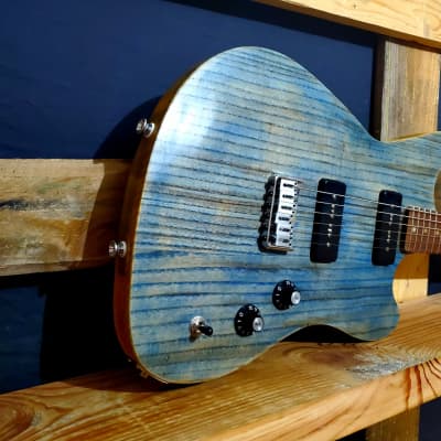Clifton Guitarworks Cleveland- Blue Jean image 2