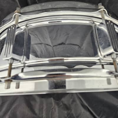 Rogers R380 5.5x14 Snare Drum 1960s-1970s - Chrome image 12