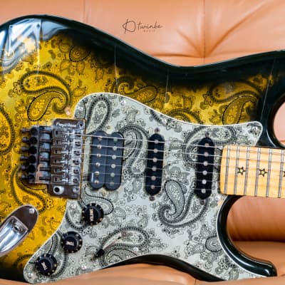Fender Richie Sambora Black Paisley 1996 50th Aniversary Japan Limited edition of 200 for sale