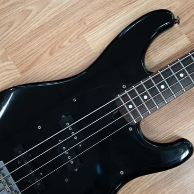 1985 Ibanez Roadstar II Bass Series Electric Bass in Gloss Black w/ Original Hard Case (Very Good) *Free Shipping* image 12