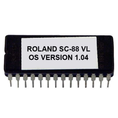 Roland SC-88 VL Latest OS 1.04 Sound Canvas Update Upgrade Firmware Eprom Chip SC88