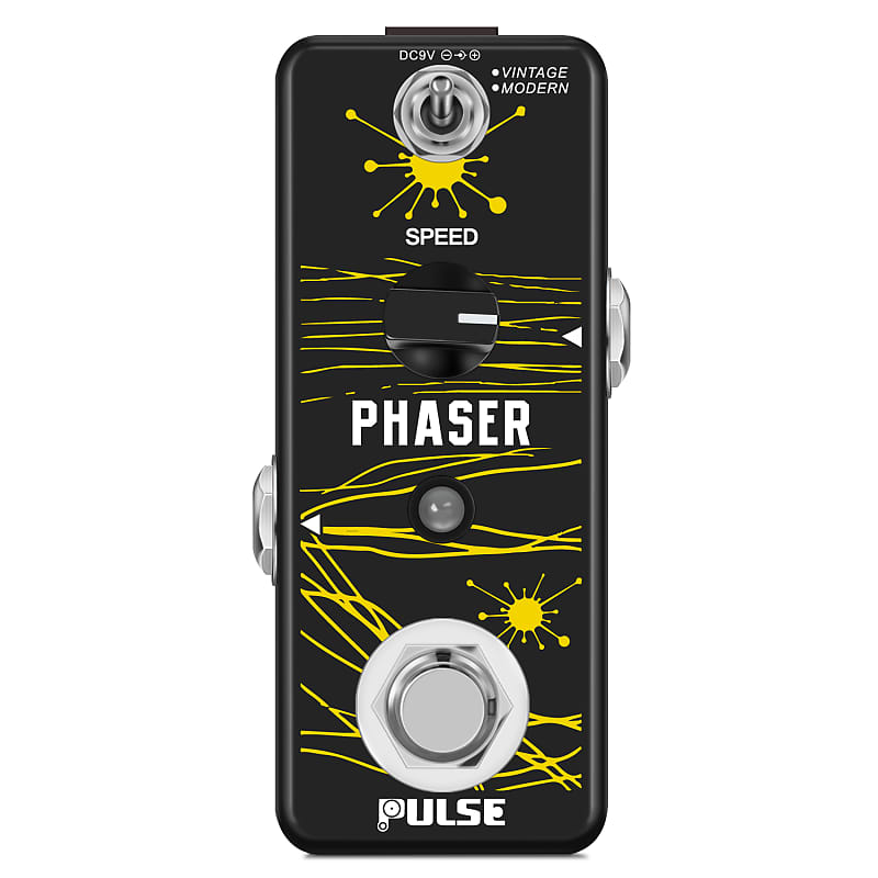Pulse Phaser PT-13 Analog Phaser Guitar Effect Pedal True Bypass image 1