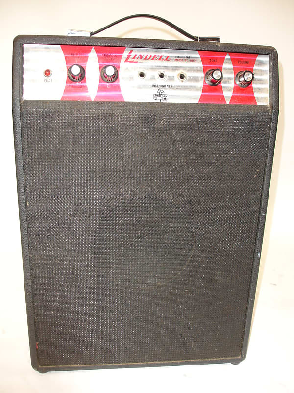 Vintage 60's Lindell 603 Solid-State Guitar Combo Amp AS IS image 1