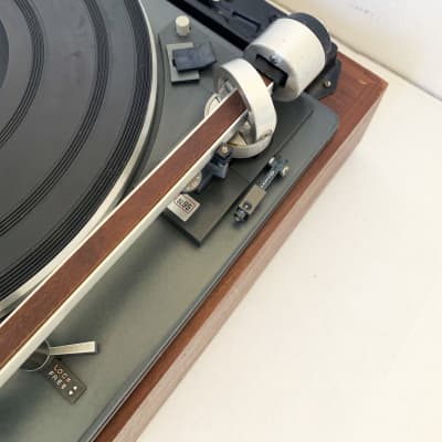 Vintage Garrard SL 95 3 Speed Idler-Drive Turntable  Record Player with Shure M75E Cartridge Wood image 6