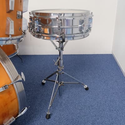 Sonor Champion Beech 22" - 12" - 13" - 16" - Snare D454 drumkit 1970's Natural image 11