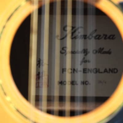Kimbara 12 String Acoustic Guitar - natural image 3