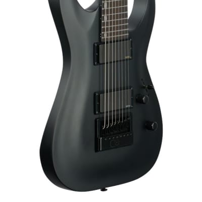 ESP LTD H-1008 Evertune Baritone Guitar Satin Black image 9