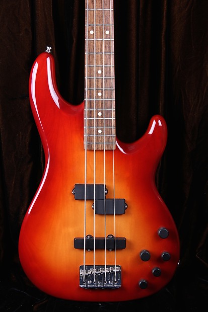 2002-03 Fender Deluxe Zone Bass MIM NOS- Sienna Sunburst Finish image 1