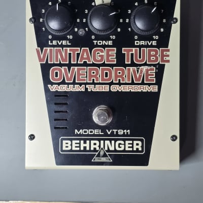 Behringer VT911 Vintage Tube Overdrive | Reverb