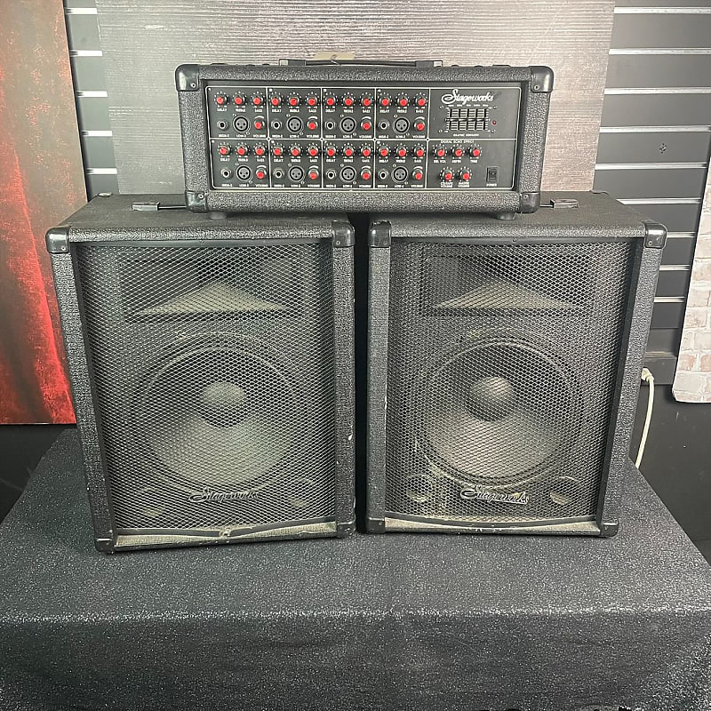 Stageworks LG8 + LG12 x2 PA System (Columbus, OH) Reverb