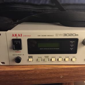 Akai EWI 3020 and 3020m Electronic Wind Instrument controller and 