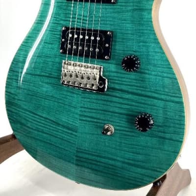 Paul Reed Smith SE CE 24 Electric Guitar Turquoise w/ Gig Bag Serial #: CTIF076924 image 3