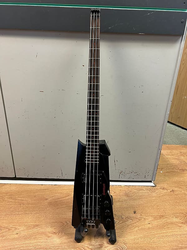 Westone Quantum X850 Black 1985 Headless Electric Bass | Reverb